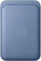 Originele Apple FineWoven Wallet MagSafe Kaarthouder Zoek-Mijn Blauw afbeelding