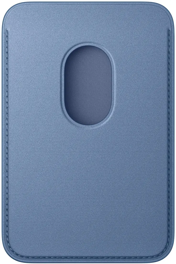 Originele Apple FineWoven Wallet MagSafe Kaarthouder Zoek-Mijn Blauw afbeelding 2