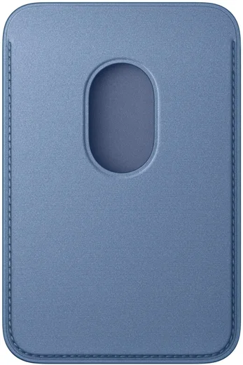 Originele Apple FineWoven Wallet MagSafe Kaarthouder Zoek-Mijn Blauw afbeelding 2