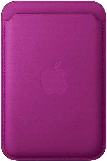 Originele Apple FineWoven Wallet MagSafe Kaarthouder Zoek-Mijn Roze afbeelding 1