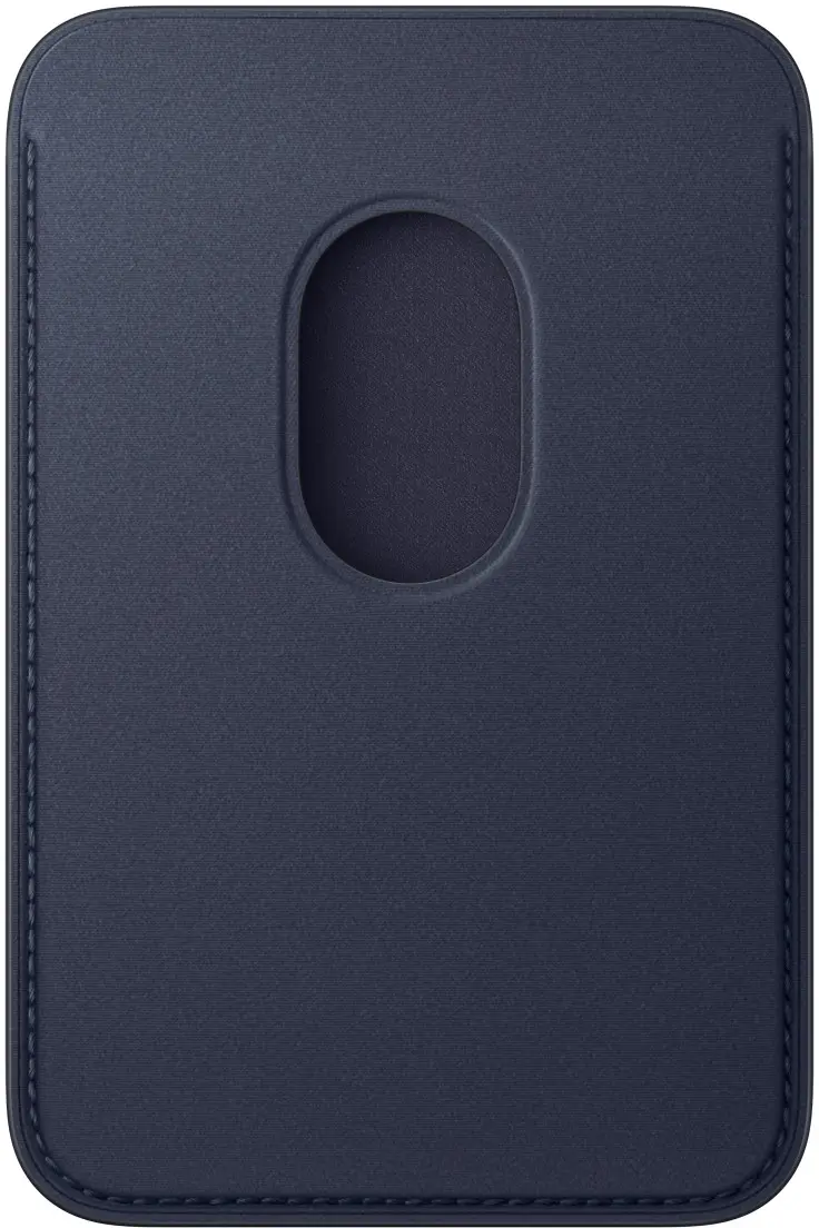 Originele Apple FineWoven Wallet MagSafe Kaarthouder Zoek-Mijn Navy afbeelding 2