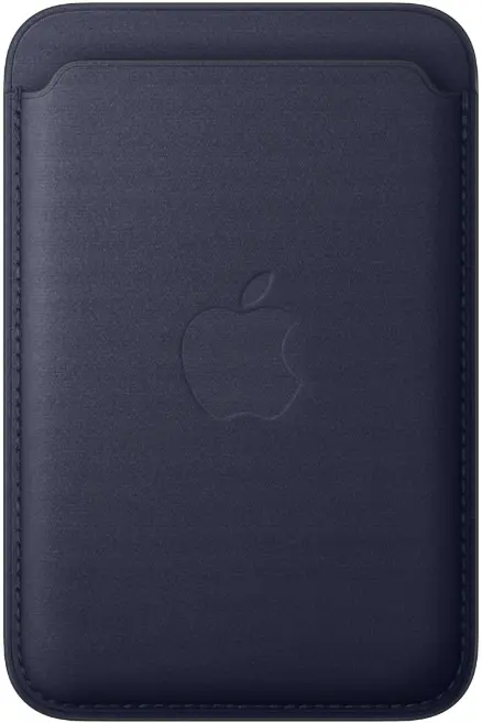 Originele Apple FineWoven Wallet MagSafe Kaarthouder Zoek-Mijn Navy afbeelding 1
