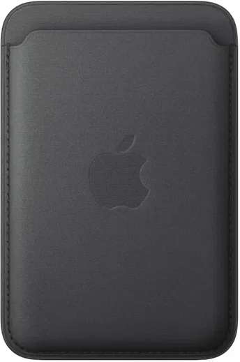 Originele Apple FineWoven Wallet MagSafe Kaarthouder Zoek-Mijn Zwart afbeelding 1