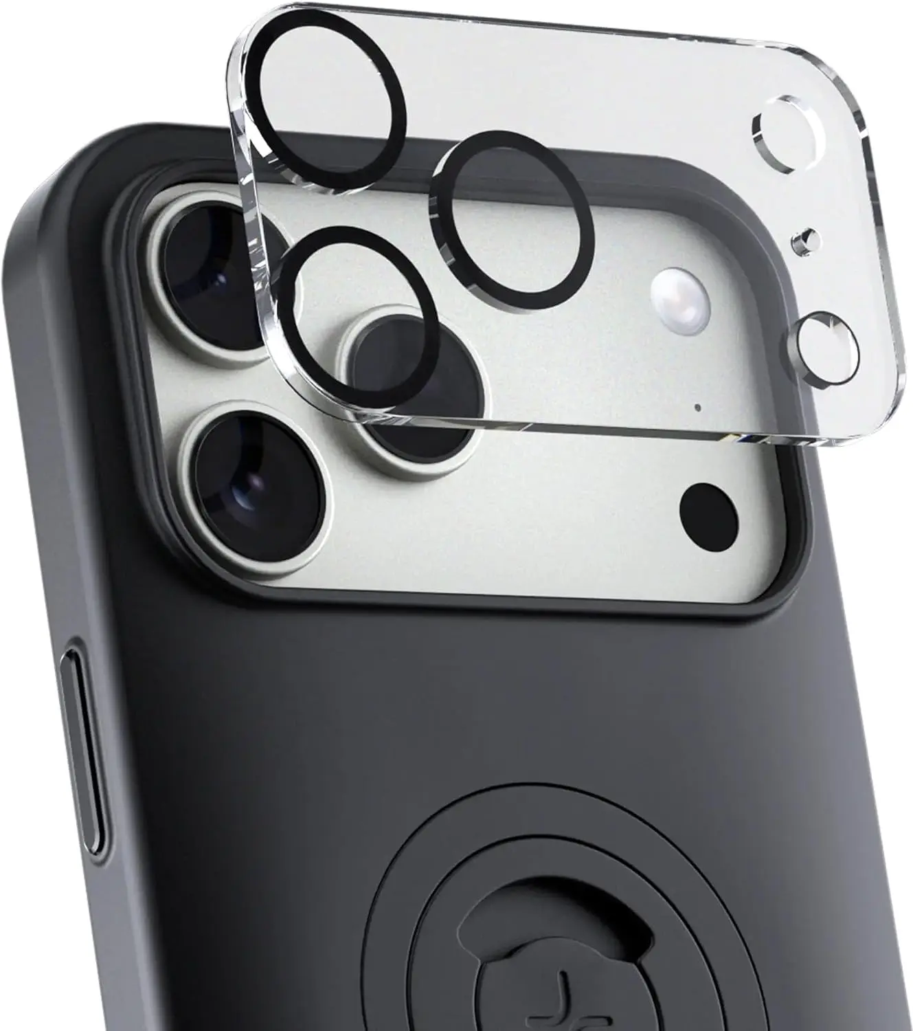 SP Connect iPhone 18 Pro Max / 17 Pro Max Camera Lens Protector Transparant afbeelding 3
