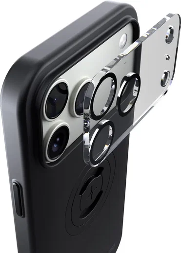 SP Connect iPhone 18 Pro Max / 17 Pro Max Camera Lens Protector Transparant afbeelding 2