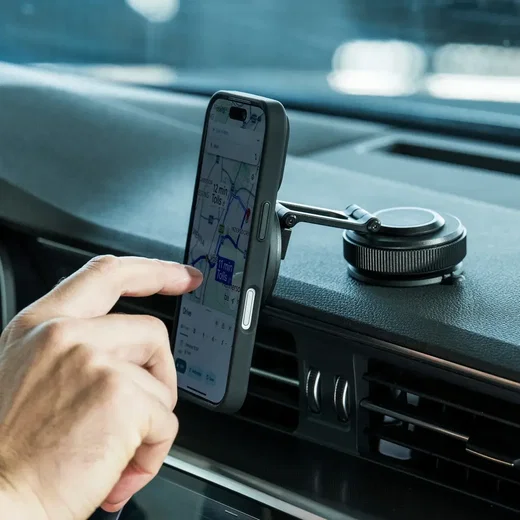 SP Connect Suction Mount Pro - Telefoonhouder Auto Voorruit SPC+ Hoesjes Zwart afbeelding 3