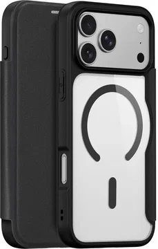 Dux Ducis Skin X Pro Apple iPhone 18 Pro / 17 Pro Hoesje MagSafe Book Case Zwart