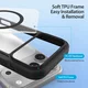 Dux Ducis Skin X Pro Apple iPhone 18 Pro / 17 Pro Hoesje MagSafe Book Case Zwart afbeelding 4