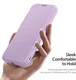 Dux Ducis Skin X Pro Apple iPhone 18 Pro / 17 Pro Hoesje MagSafe Book Case Roze afbeelding 7