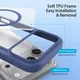 Dux Ducis Skin X Pro Apple iPhone 18 Pro Max / 17 Pro Max Hoesje MagSafe Blauw afbeelding 4