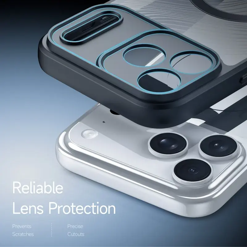 Dux Ducis Aimo Apple iPhone 18 Pro / 17 Pro Hoesje MagSafe Back Cover Zwart afbeelding 7