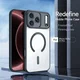 Dux Ducis Aimo Apple iPhone 18 Pro / 17 Pro Hoesje MagSafe Back Cover Zwart afbeelding 3