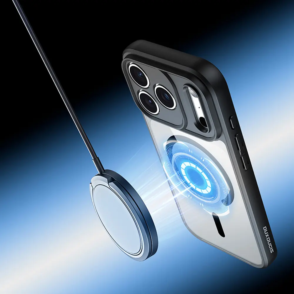 Dux Ducis Aimo Apple iPhone 18 Pro Max / 17 Pro Max Hoesje MagSafe Zwart afbeelding 5