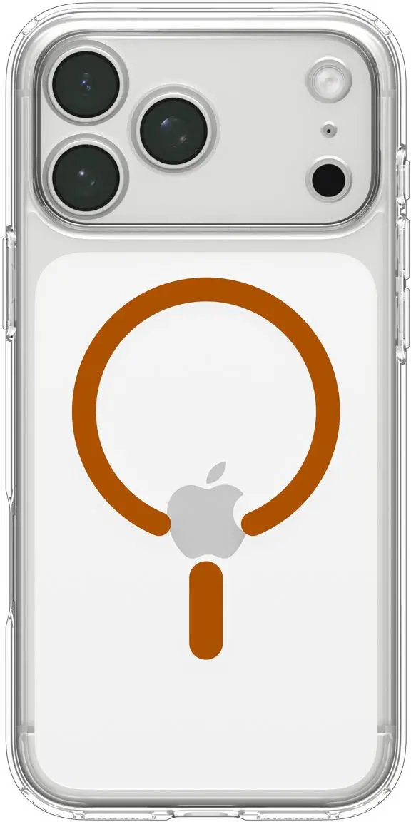Spigen Ultra Hybrid MagFit iPhone 18 Pro Max / 17 Pro Max Hoesje Clear Oranje afbeelding 11