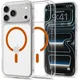 Spigen Ultra Hybrid MagFit iPhone 18 Pro Max / 17 Pro Max Hoesje Clear Oranje afbeelding 2