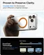 Spigen Ultra Hybrid MagFit iPhone 18 Pro Max / 17 Pro Max Hoesje Clear Oranje afbeelding 8