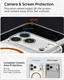 Spigen Ultra Hybrid MagFit iPhone 18 Pro Max / 17 Pro Max Hoesje Clear Oranje afbeelding 5