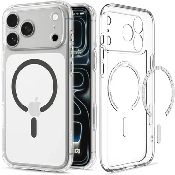 Spigen Ultra Hybrid MagFit iPhone 18 Pro Max / 17 Pro Max Hoesje Graphite