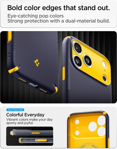 Spigen Nano Pop Hybrid MagFit iPhone 18 Pro Max / 17 Pro Max Back Cover Blauw afbeelding 7