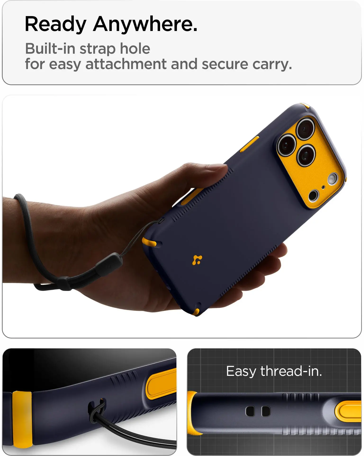 Spigen Nano Pop Hybrid MagFit iPhone 18 Pro Max / 17 Pro Max Back Cover Blauw afbeelding 10