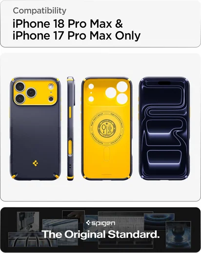 Spigen Nano Pop Hybrid MagFit iPhone 18 Pro Max / 17 Pro Max Back Cover Blauw afbeelding 4