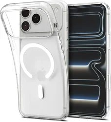 Spigen Liquid Crystal iPhone 18 Pro Max / 17 Pro Max Hoesje MagSafe Clear Wit afbeelding