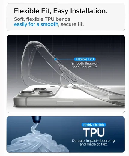 Spigen Liquid Crystal iPhone 18 Pro Max / 17 Pro Max Hoesje MagSafe Clear Wit afbeelding 8