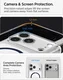 Spigen Ultra Hybrid MagFit iPhone 18 Pro Max / 17 Pro Max Hoesje Clear Blauw afbeelding 5