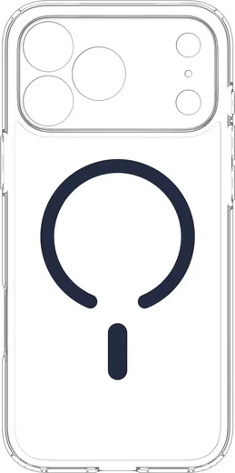 Spigen Ultra Hybrid MagFit iPhone 18 Pro Max / 17 Pro Max Hoesje Clear Blauw afbeelding 12