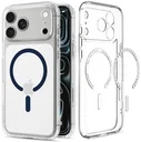 Spigen Ultra Hybrid MagFit iPhone 18 Pro Max / 17 Pro Max Hoesje Clear Blauw