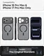 Spigen Ultra Hybrid MagFit iPhone 18 Pro Max / 17 Pro Max Hoesje Frosted Zwart afbeelding 4