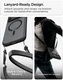 Spigen Ultra Hybrid MagFit iPhone 18 Pro Max / 17 Pro Max Hoesje Frosted Zwart afbeelding 10