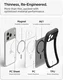 Spigen Ultra Hybrid MagFit iPhone 18 Pro Max / 17 Pro Max Hoesje Frosted Zwart afbeelding 7
