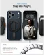 Spigen Thin Fit MagFit iPhone 18 Pro Max / 17 Pro Max Hoesje MagSafe Metal Slate afbeelding 9