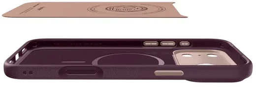 Spigen Nano Pop MagFit iPhone 18 Pro Max / 17 Pro Max Hoesje MagSafe Burgundy afbeelding 10