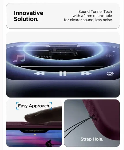 Spigen Nano Pop MagFit iPhone 18 Pro Max / 17 Pro Max Hoesje MagSafe Burgundy afbeelding 4