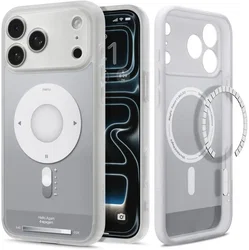 Spigen Ultra Hybrid MagFit iPhone 18 Pro Max / 17 Pro Max Hoesje Classic Zilver afbeelding