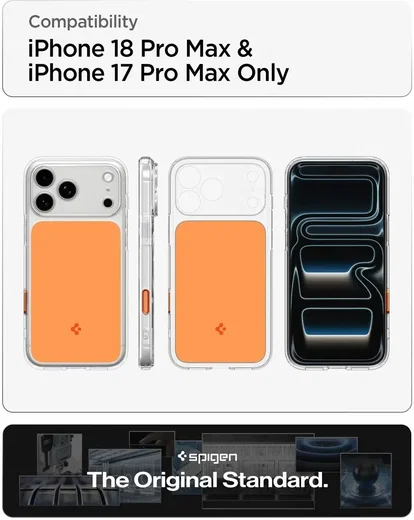 Spigen Ultra Hybrid T Apple iPhone 18 Pro Max / 17 Pro Max Hoesje MagSafe Oranje afbeelding 4