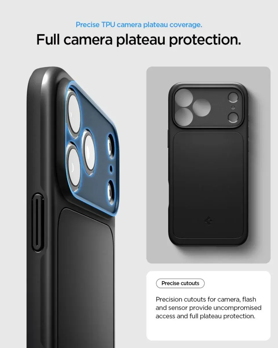 Spigen Thin Fit MagFit iPhone 18 Pro Max / 17 Pro Max Hoesje MagSafe Zwart afbeelding 7