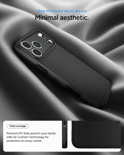 Spigen Thin Fit MagFit iPhone 18 Pro Max / 17 Pro Max Hoesje MagSafe Zwart afbeelding 6