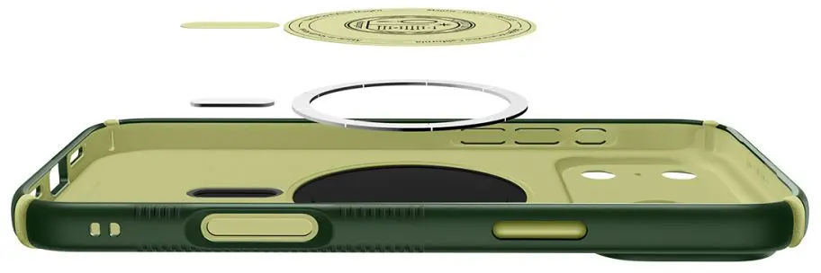 Spigen Nano Pop Hybrid MagFit iPhone 18 Pro Max / 17 Pro Max Back Cover Groen afbeelding 12