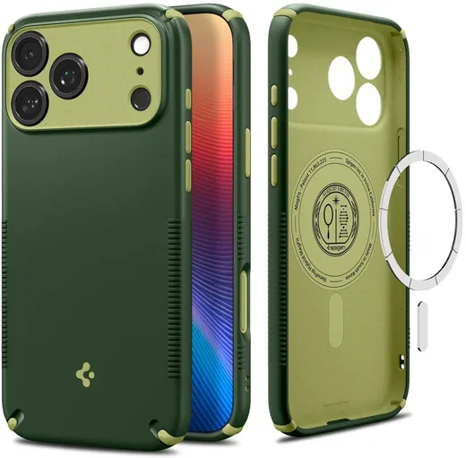 Spigen Nano Pop Hybrid MagFit iPhone 18 Pro Max / 17 Pro Max Back Cover Groen afbeelding 1