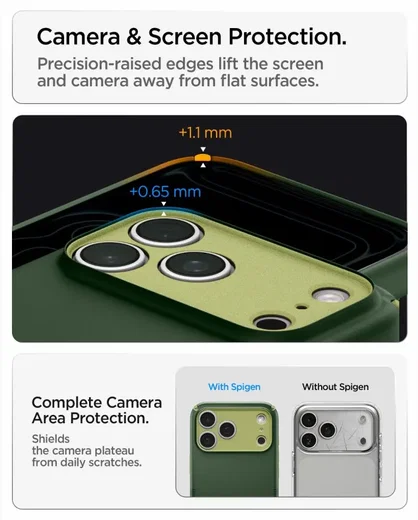 Spigen Nano Pop Hybrid MagFit iPhone 18 Pro Max / 17 Pro Max Back Cover Groen afbeelding 5