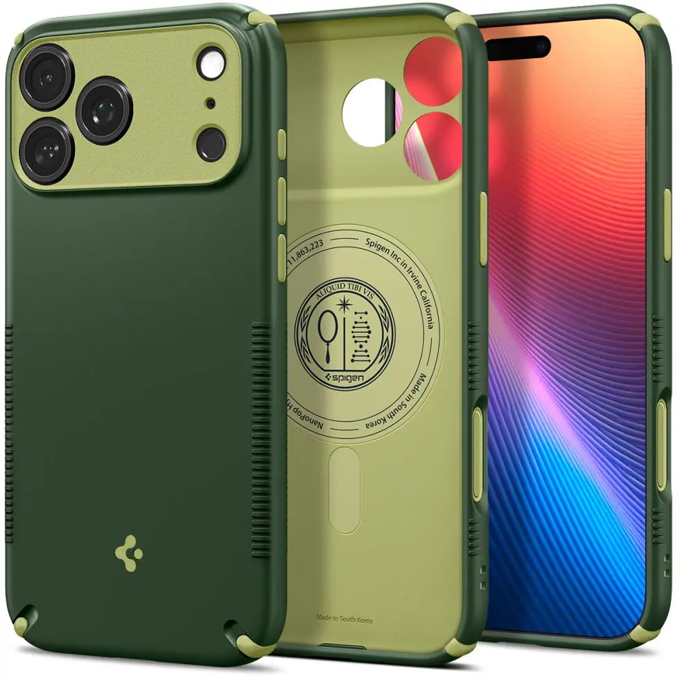 Spigen Nano Pop Hybrid MagFit iPhone 18 Pro Max / 17 Pro Max Back Cover Groen afbeelding 2