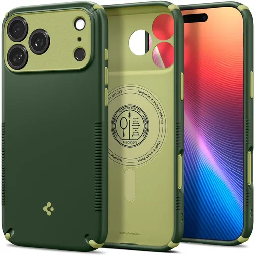 Spigen Nano Pop Hybrid MagFit iPhone 18 Pro Max / 17 Pro Max Back Cover Groen afbeelding 2