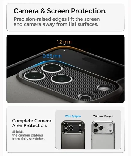 Spigen Tough Armor T iPhone 18 Pro Max / 17 Pro Max Hoesje MagSafe Gunmetal afbeelding 10