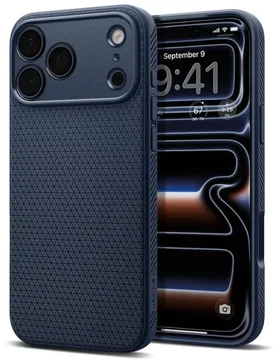 Spigen Liquid Air Apple iPhone 18 Pro Max / 17 Pro Max Hoesje Back Cover Blauw