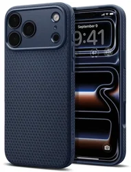 Spigen Liquid Air Apple iPhone 18 Pro Max / 17 Pro Max Hoesje Back Cover Blauw afbeelding