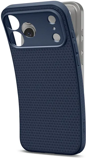 Spigen Liquid Air Apple iPhone 18 Pro Max / 17 Pro Max Hoesje Back Cover Blauw afbeelding 9