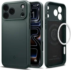 Spigen Thin Fit MagFit iPhone 18 Pro Max / 17 Pro Max Hoesje MagSafe Groen afbeelding